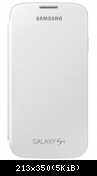 Чехол-книжка Samsung EF-FI950B для Galaxy S4 (белый)-2